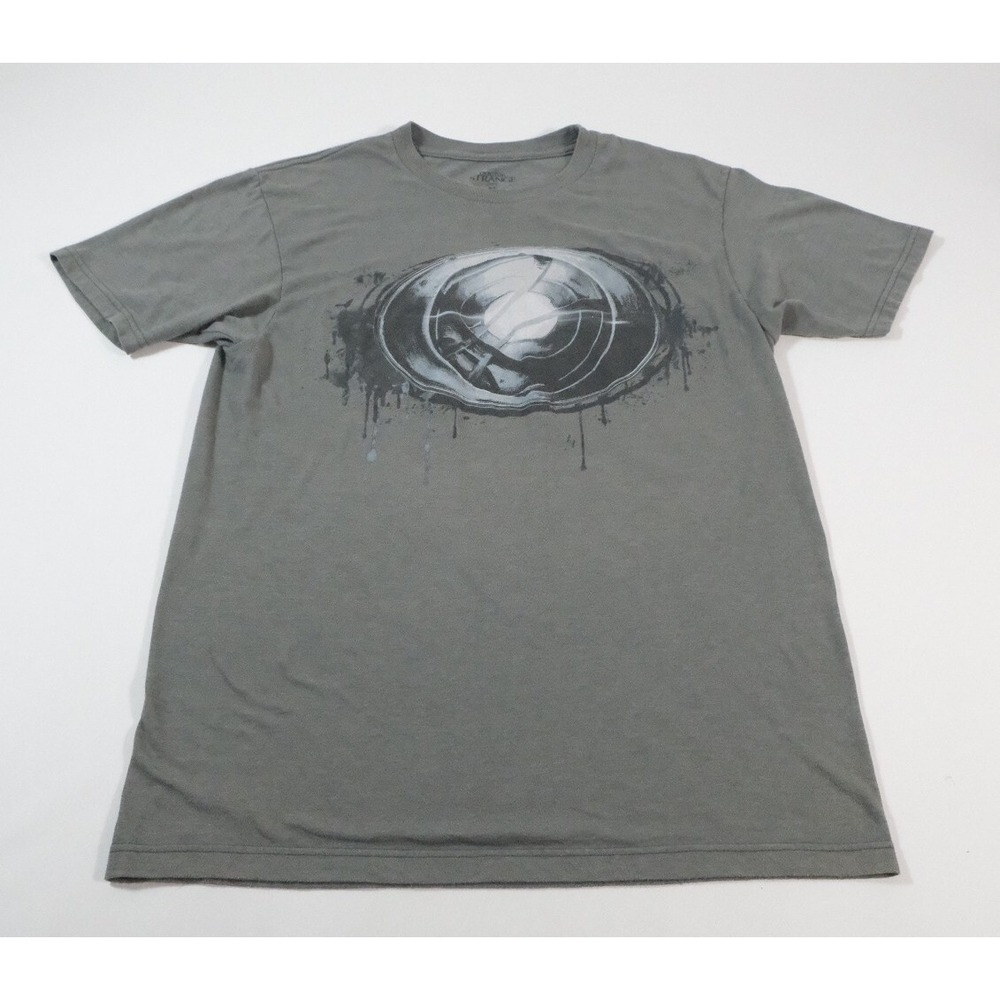 Marvel T Shirt Mens M Gray Doctor Strange Eye Of Agamotto Graphic Short Sleeve